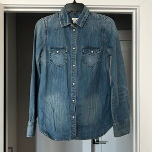 Jcrew chambray shirt